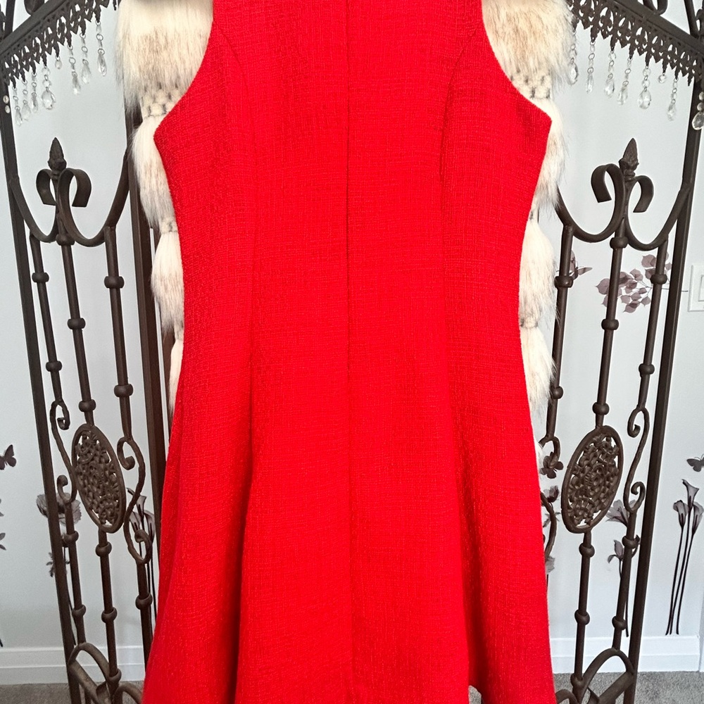 Beautiful Banana Republic Red Halter A-Line Cocktail Dress